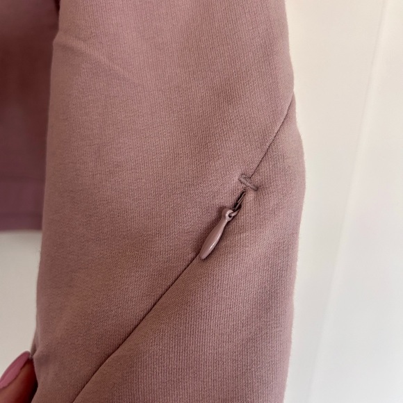 FLX 3/4 zip jacket. Beautiful mauve color. Size XL - Picture 5 of 5